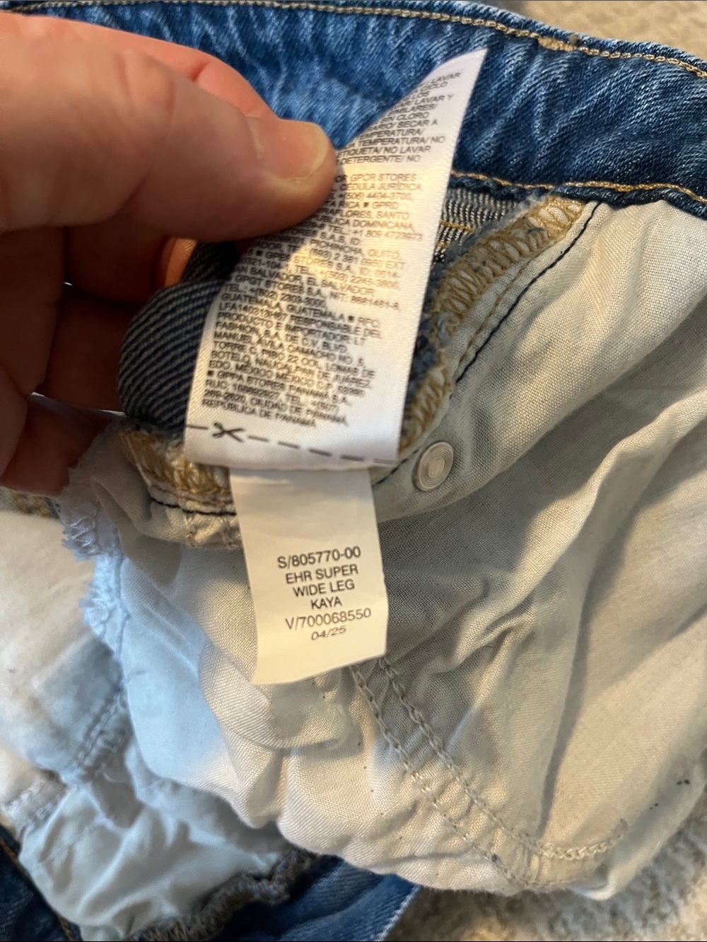 Old Navy Extra High-Rise Super Wide Leg Women’s Jeans - Picture 12 of 13